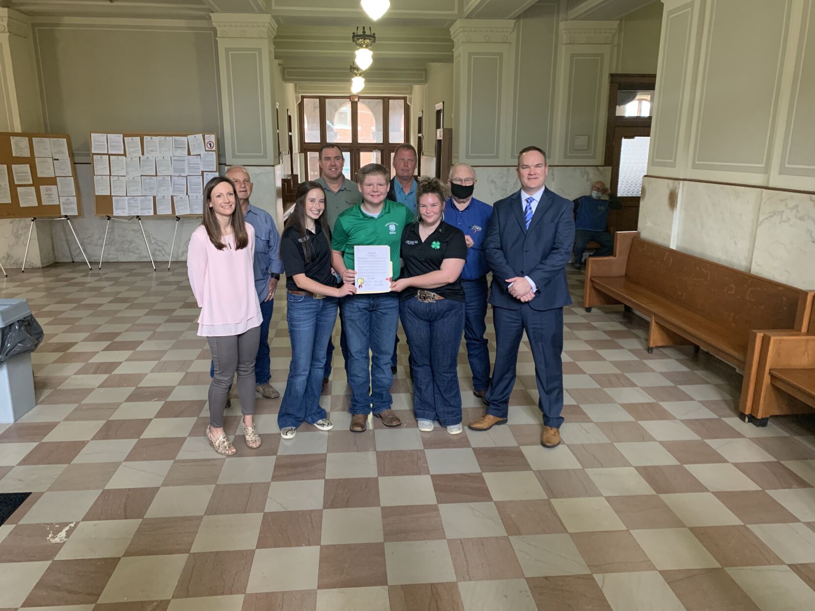Lamar County Commissioners declare National 4H Week